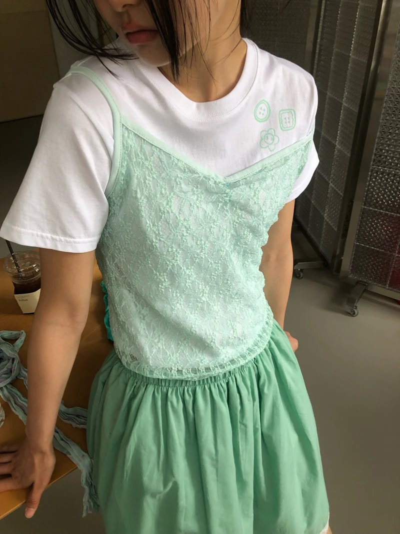 Flash - Korean Women Fashion - #womensfashion - Blossom Tank Top - 6