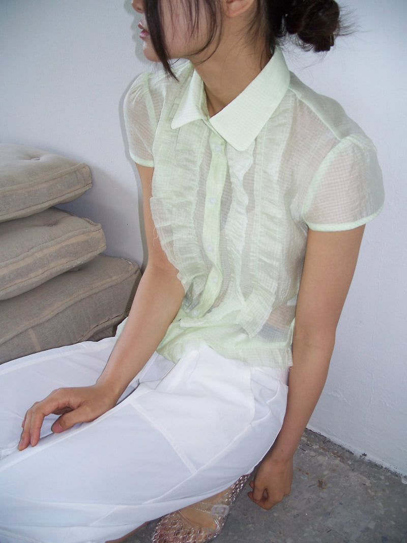 Flash - Korean Women Fashion - #momslook - Mind Shirt - 4