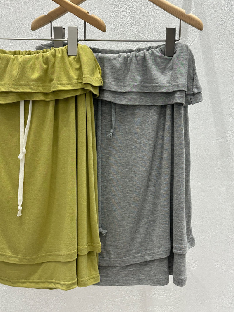 Flash - Korean Women Fashion - #womensfashion - Double-Layer Skirt - 2