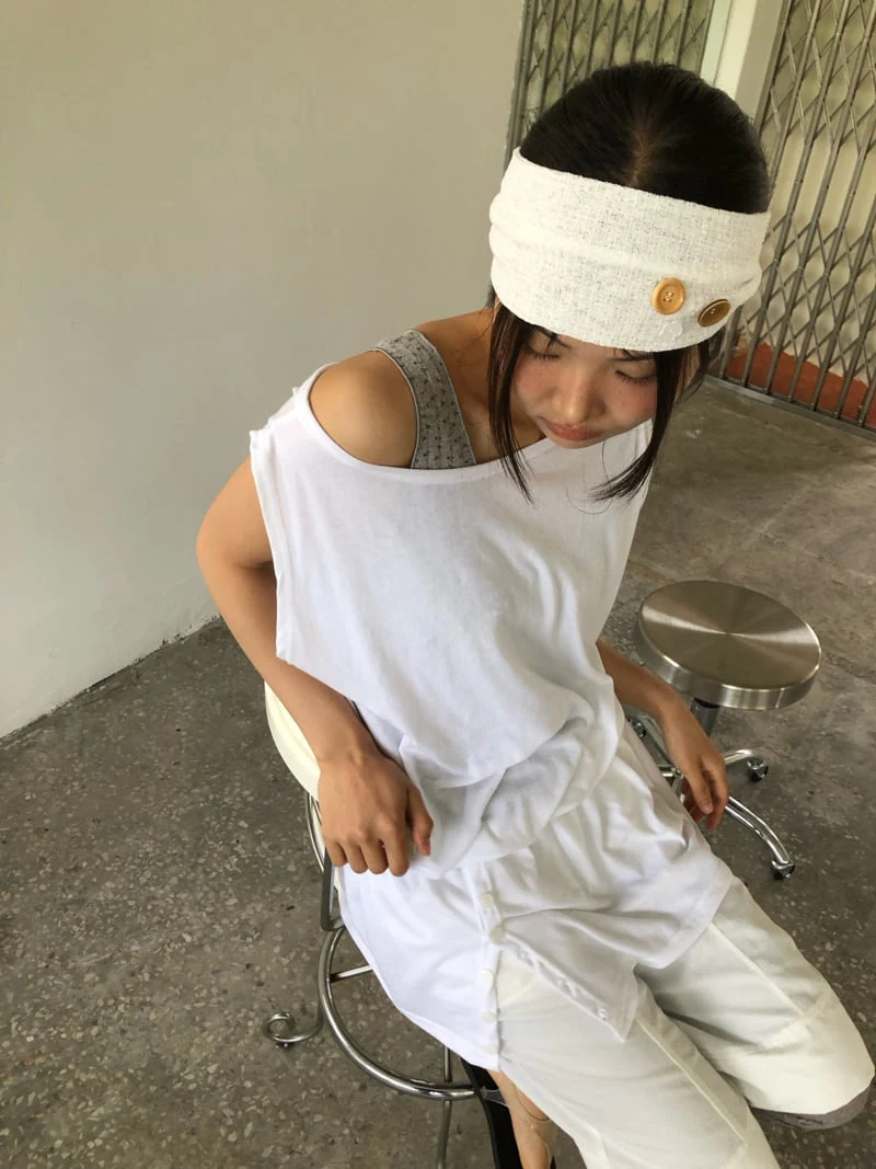 Flash - Korean Women Fashion - #momslook - Kelly Button One-piece - 4
