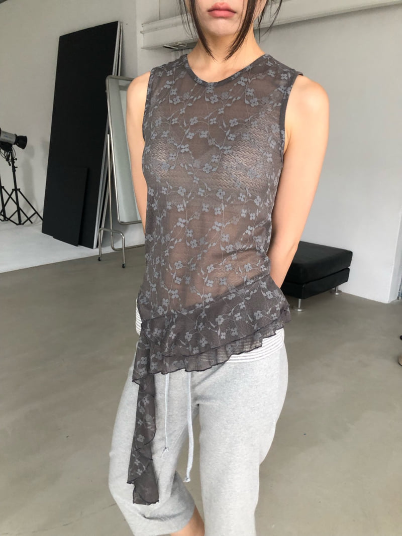 Flash - Korean Women Fashion - #womensfashion - Evening Sleeveless Top - 7