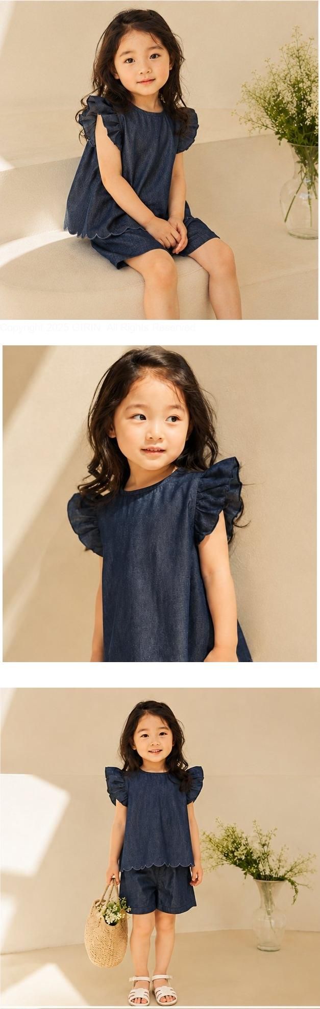 Flower J - Korean Children Fashion - #designkidswear - Denny Set