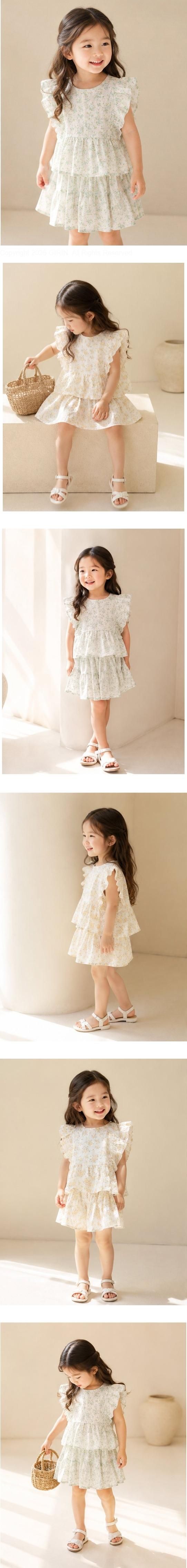 Flower J - Korean Children Fashion - #prettylittlegirls - Flower Garden Set