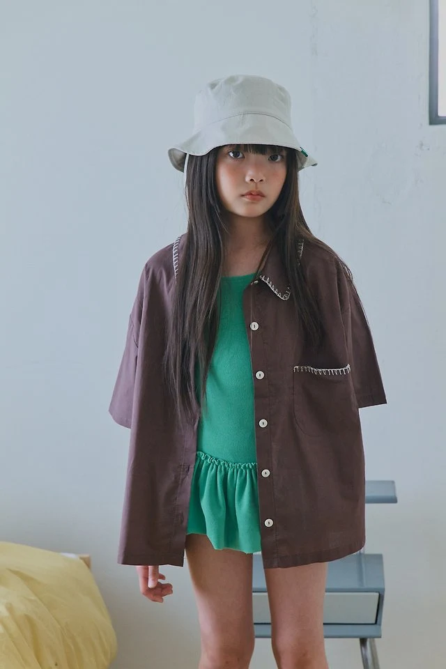 Grue Baba - Korean Children Fashion - #littlefashionista - Cotton Bucket Hat - 3