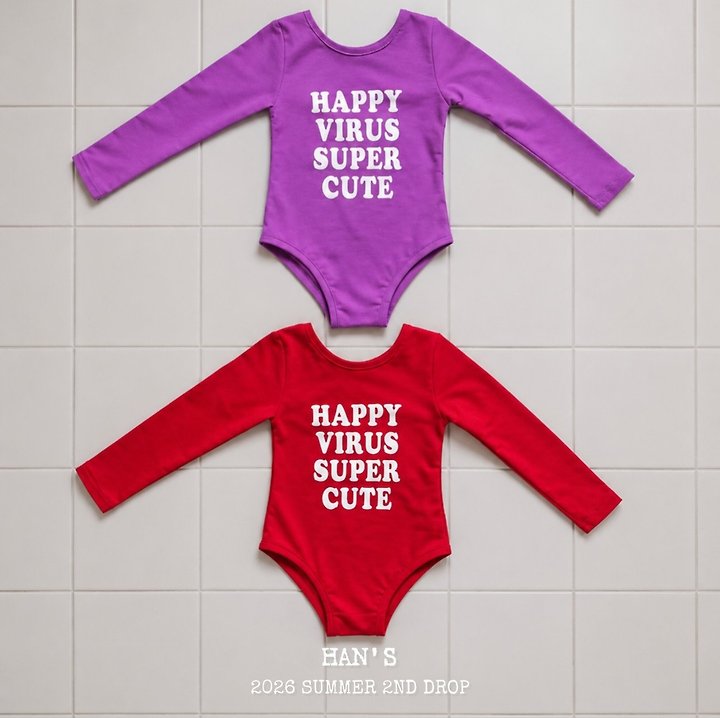 Han's - Korean Children Fashion - #Kfashion4kids - Girls' Swim Suit