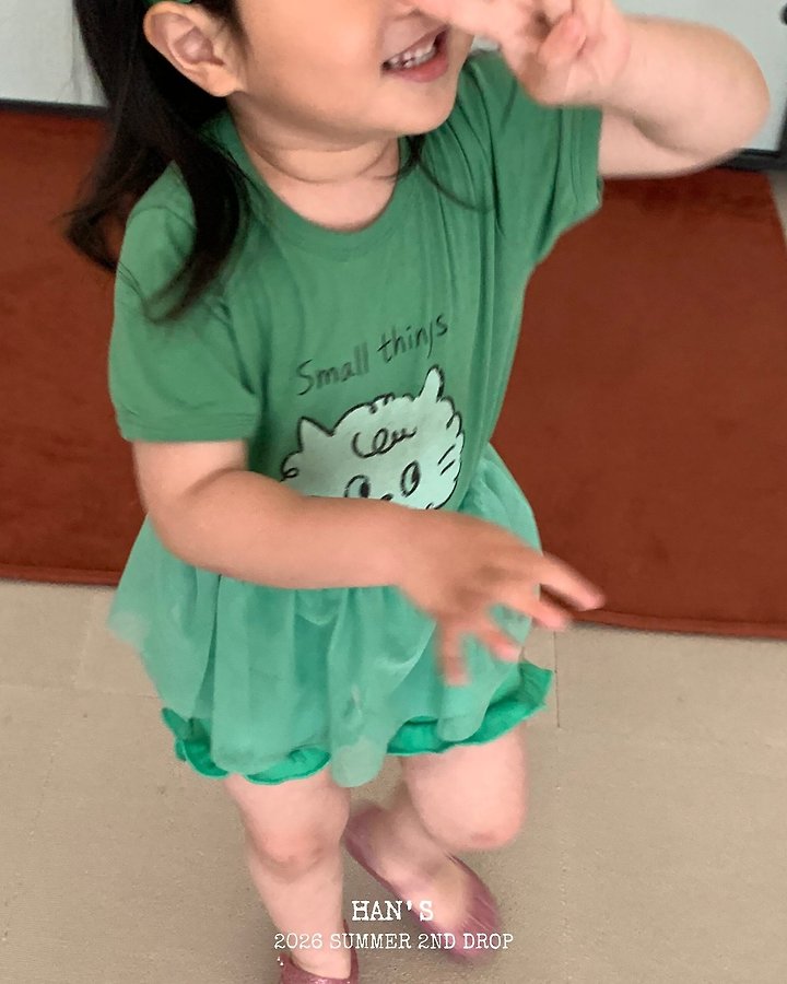Han's - Korean Children Fashion - #Kfashion4kids - Mini Cat Tee - 6