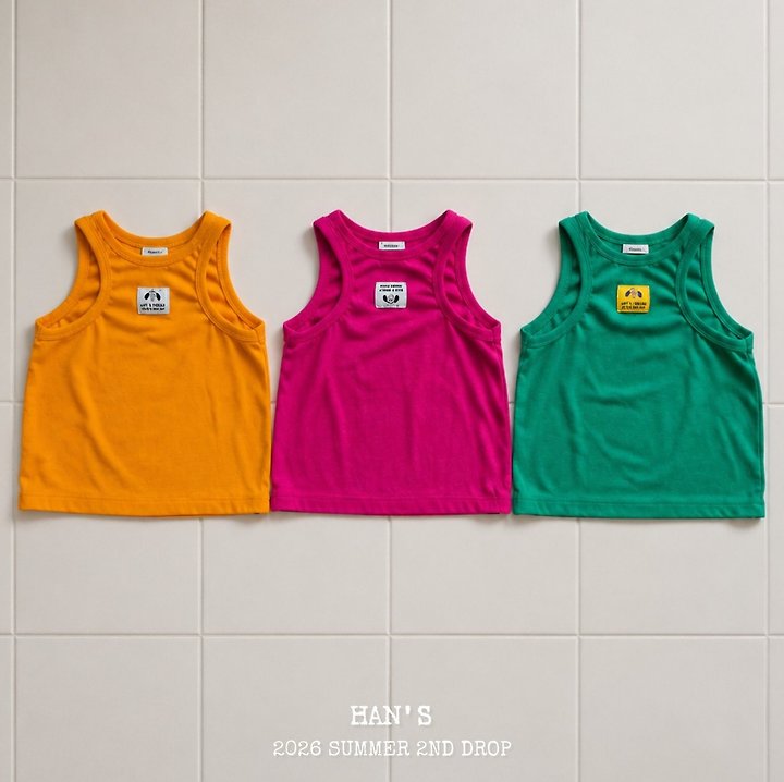 Han's - Korean Children Fashion - #kidsstore - Cool Sleeveless Top - 2