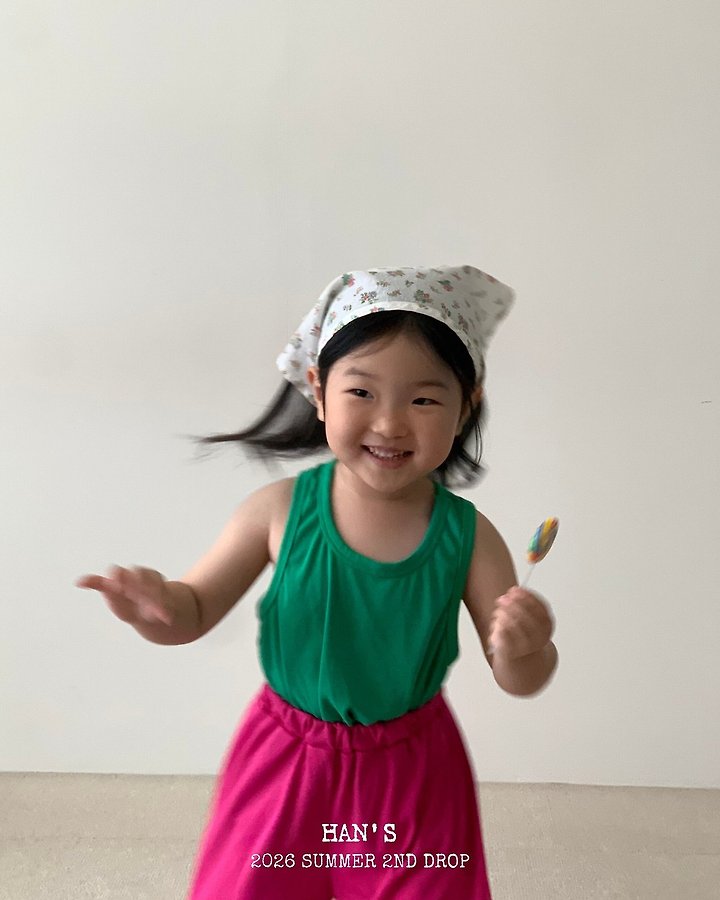 Han's - Korean Children Fashion - #kidzfashiontrend - Cool Sleeveless Top - 3
