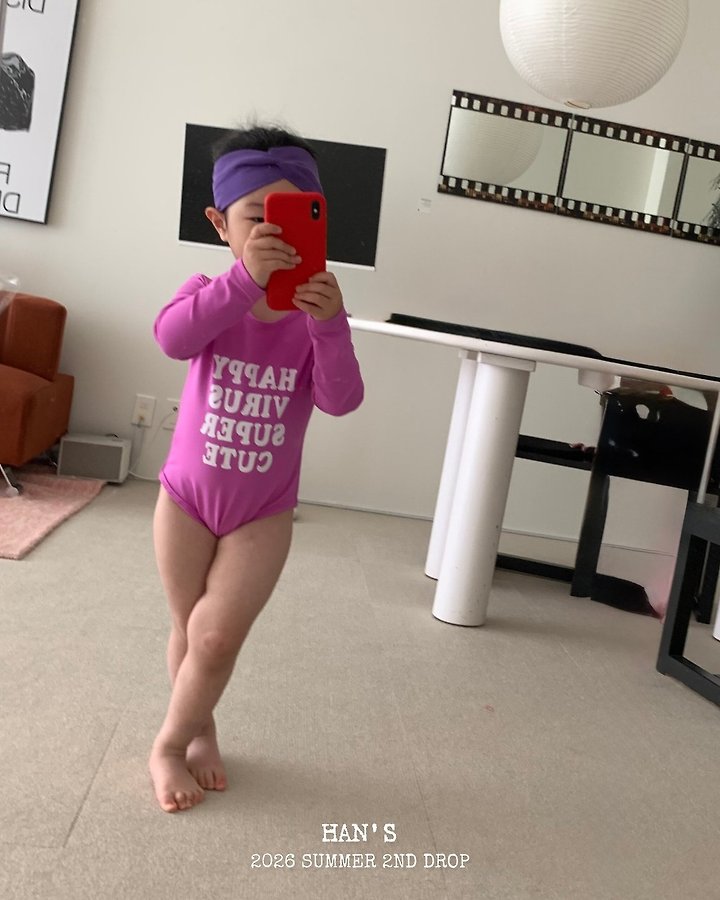 Han's - Korean Children Fashion - #littlefashionista - Girls' Swim Suit - 2