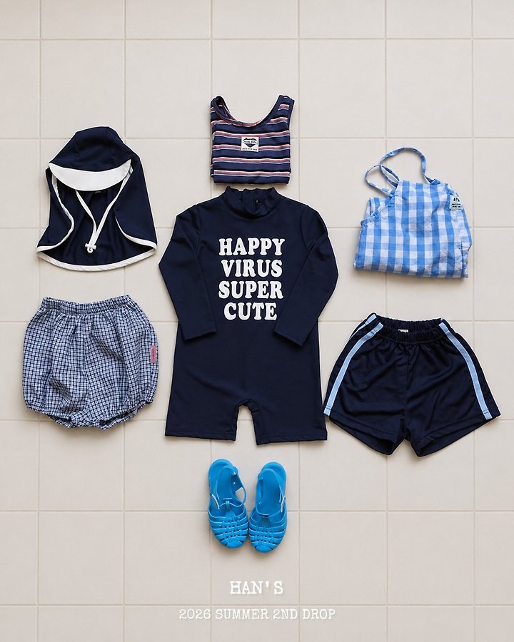 Han's - Korean Children Fashion - #prettylittlegirls - Rash Guard - 3