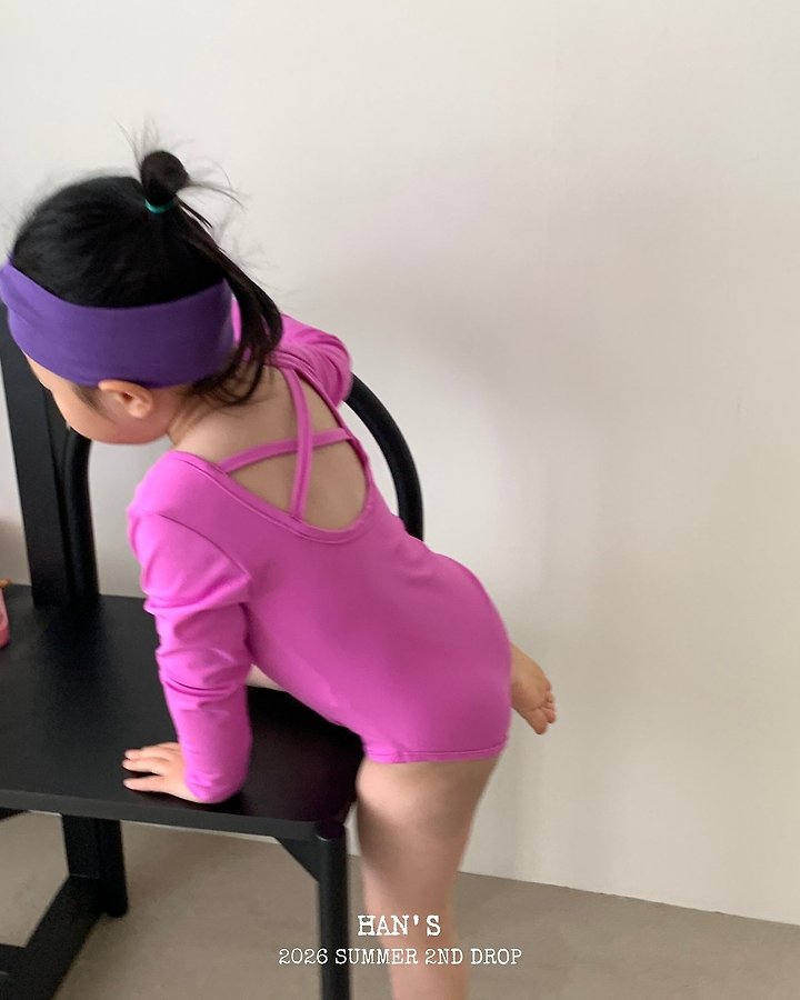 Han's - Korean Children Fashion - #todddlerfashion - Girls' Swim Suit - 6