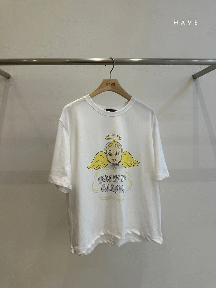 Have - Korean Women Fashion - #momslook - Angel Tee - 4