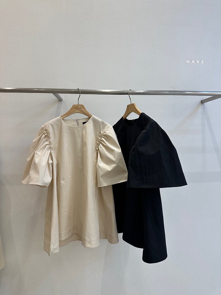 Have - Korean Women Fashion - #womensfashion - Bell Shirring Blouse 26