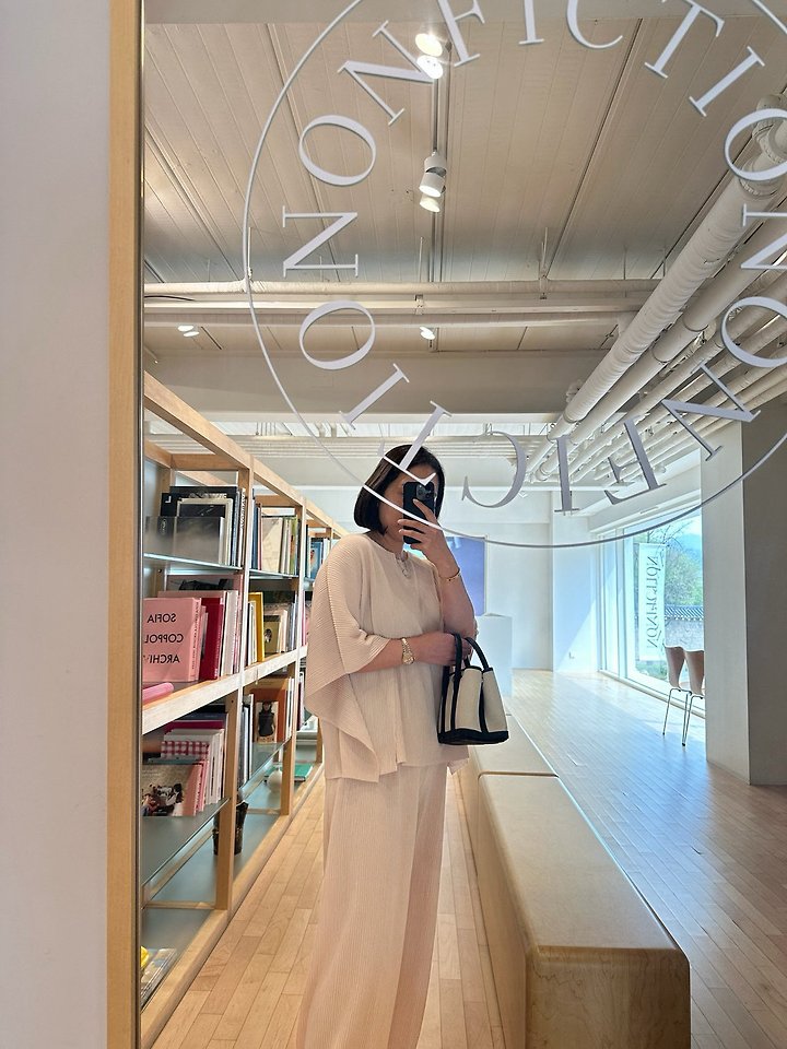 Have - Korean Women Fashion - #womensfashion - Bern Poncho Pleated Set - 6