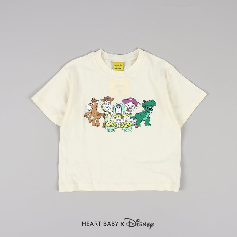 Heart Baby - Korean Children Fashion - #discoveringself - Toy Story Short Sleeve Set - 7