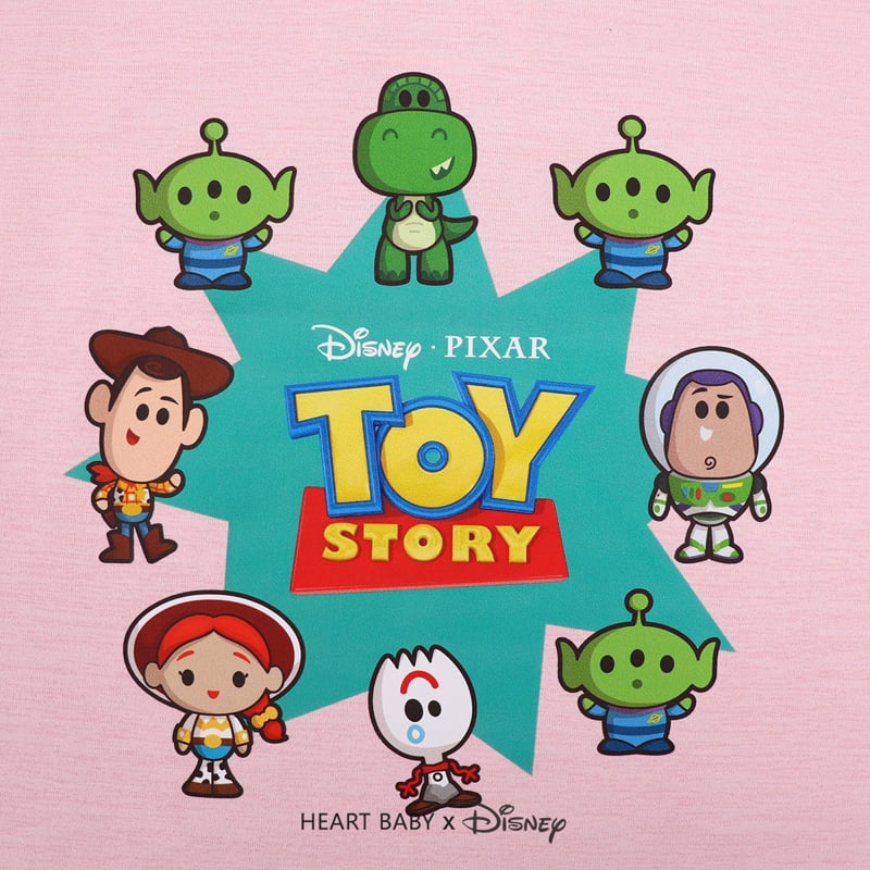 Heart Baby - Korean Children Fashion - #fashionkids - Sorona Toy Story Short Sleeve Set - 7