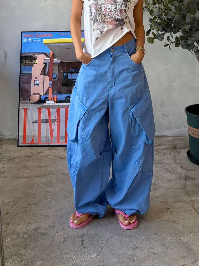 Heil - Korean Women Fashion - #momslook - Pigment Balloon Pants - 7