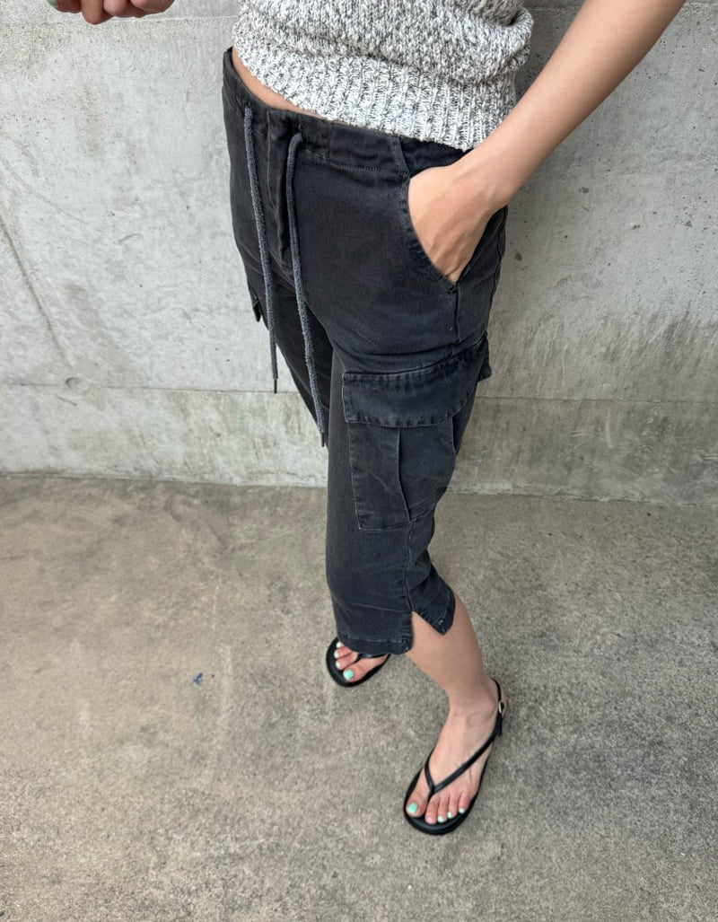 Heil - Korean Women Fashion - #momslook - Pigment Capri Pants - 6