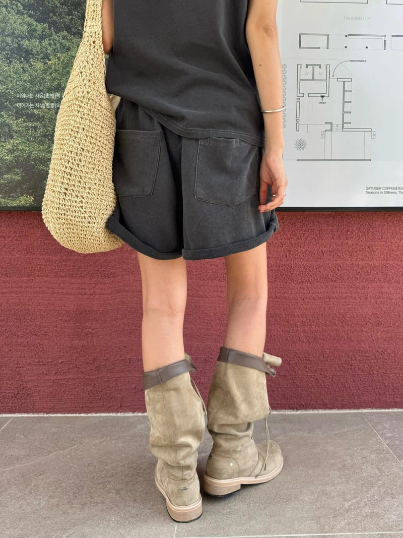 Heil - Korean Women Fashion - #momslook - Pigment Shorts - 8