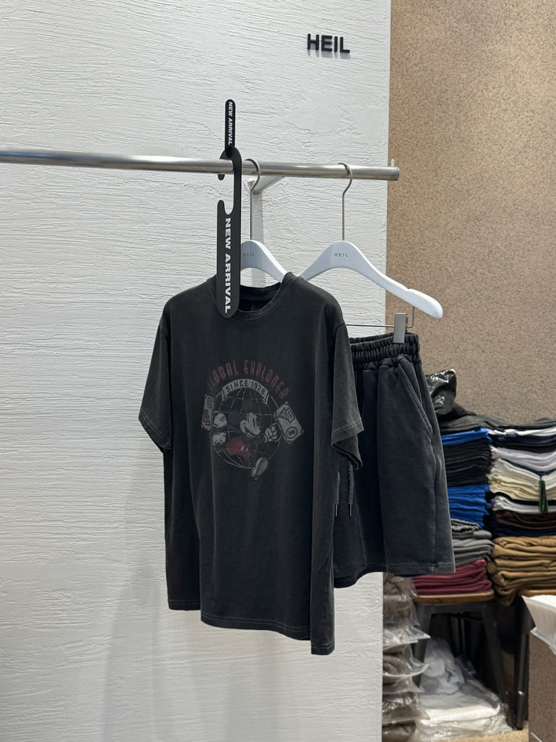 Heil - Korean Women Fashion - #momslook - Pigment Global M Tee - 3