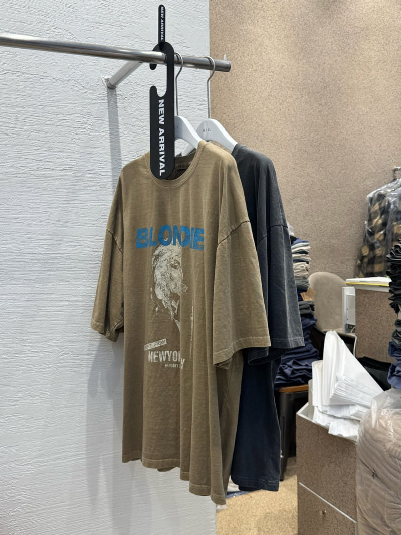 Heil - Korean Women Fashion - #womensfashion - Pigment Blonde Tee