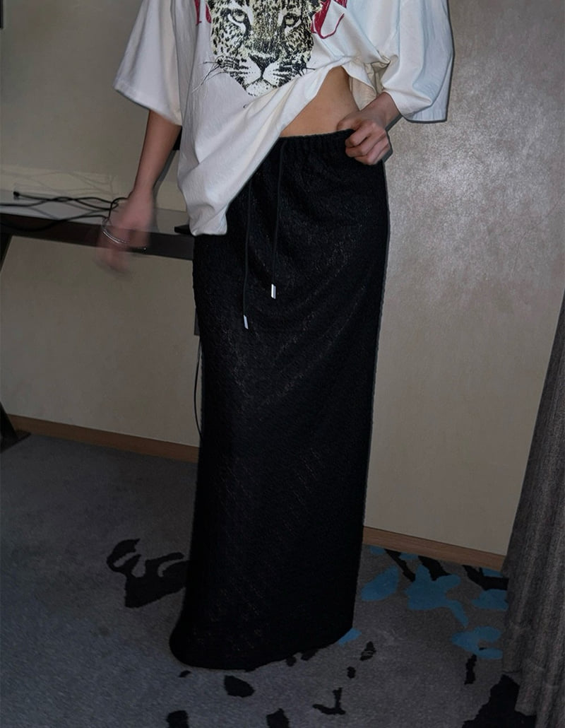 Heil - Korean Women Fashion - #womensfashion - Free Maxi Skirt