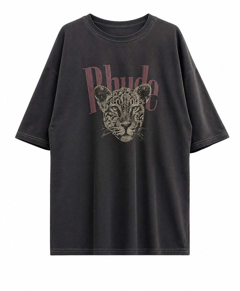 Heil - Korean Women Fashion - #womensfashion - Pigment Cheetah Tee - 6