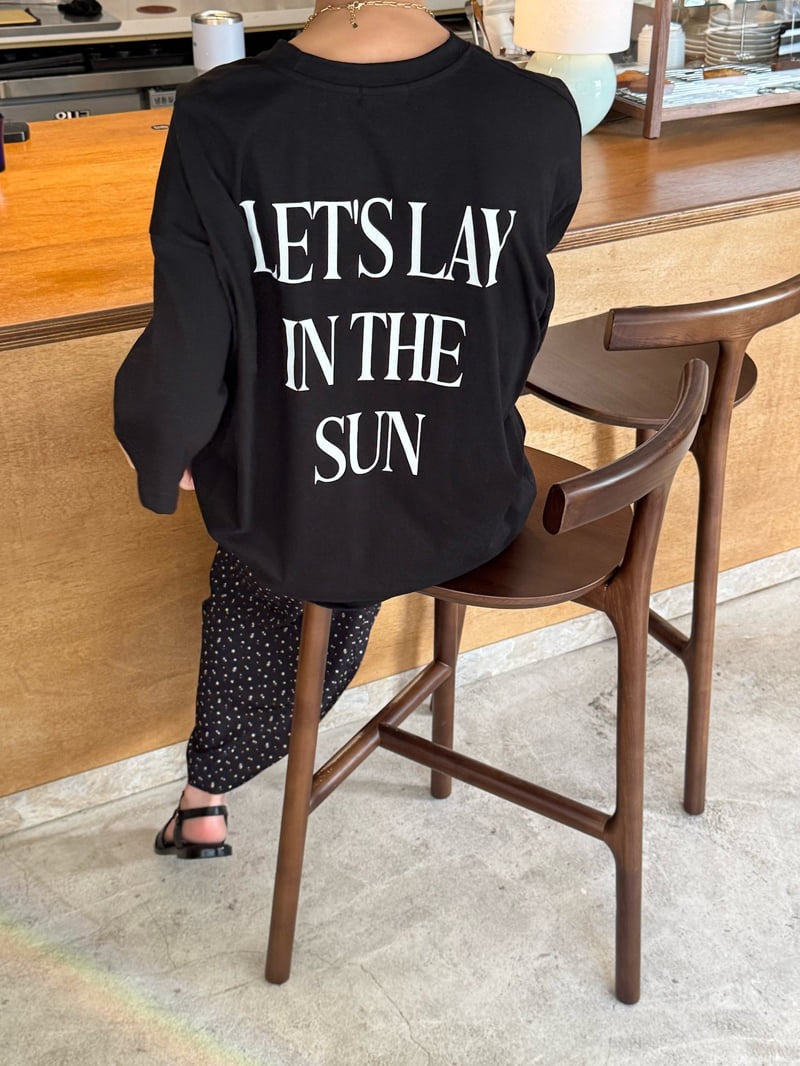 Heil - Korean Women Fashion - #womensfashion - Pocket Lettering Tee - 3