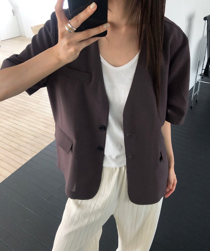 Heize - Korean Women Fashion - #momslook - Toy Jacket - 2
