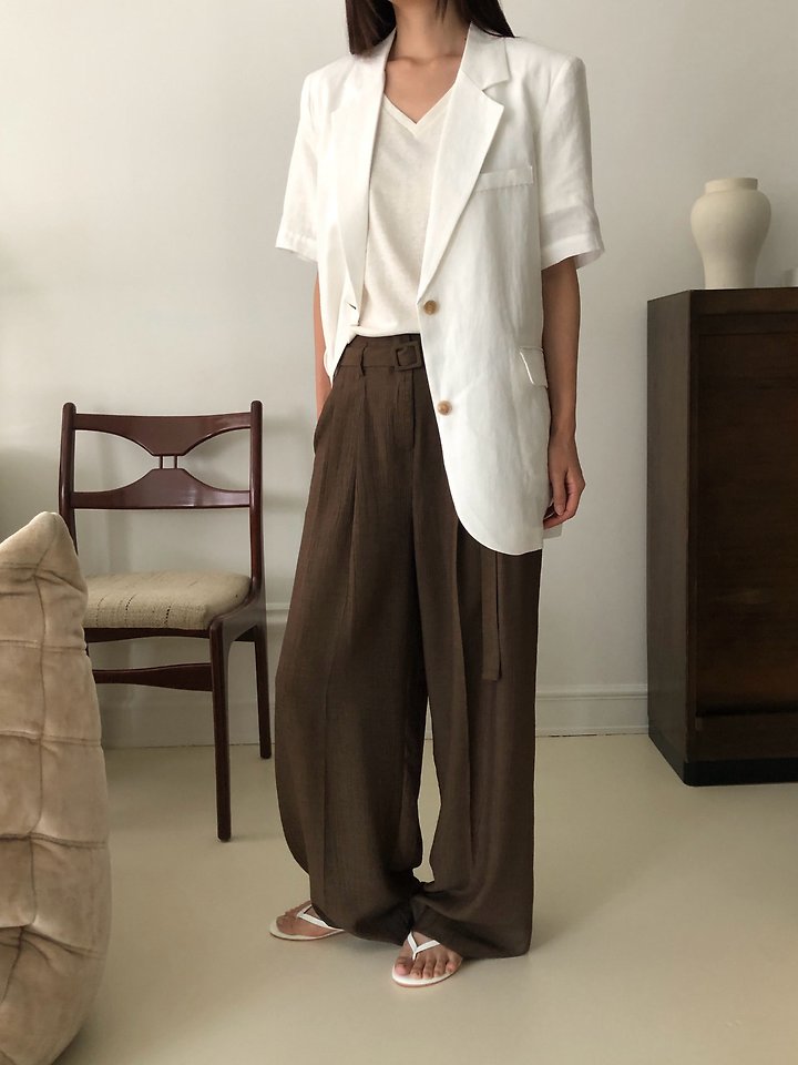 Heize - Korean Women Fashion - #momslook - Ciel Pants - 4