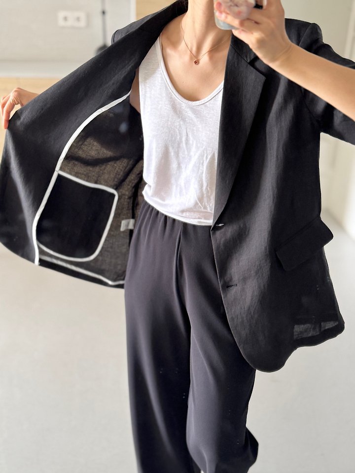 Heize - Korean Women Fashion - #vintagekidsstyle - Linen Sleeveless Tee - 6