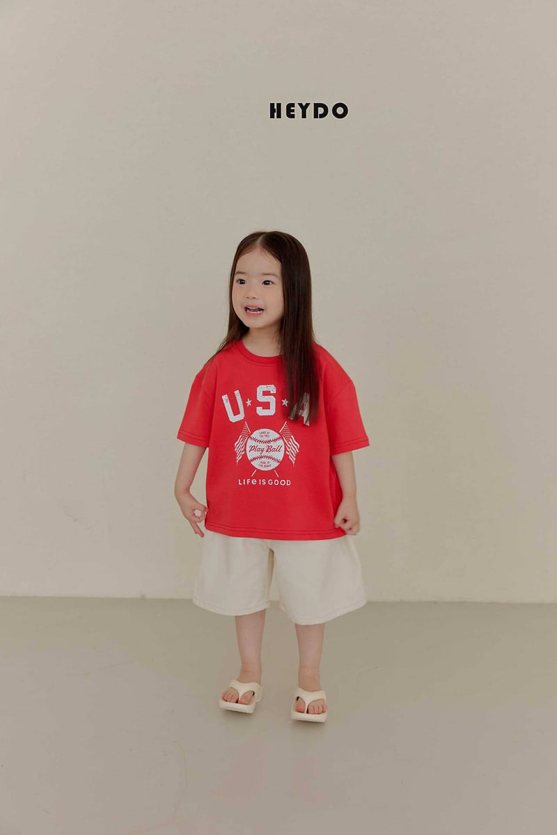 Heydo - Korean Children Fashion - #childrensboutique - USA Baseball Tee - 9