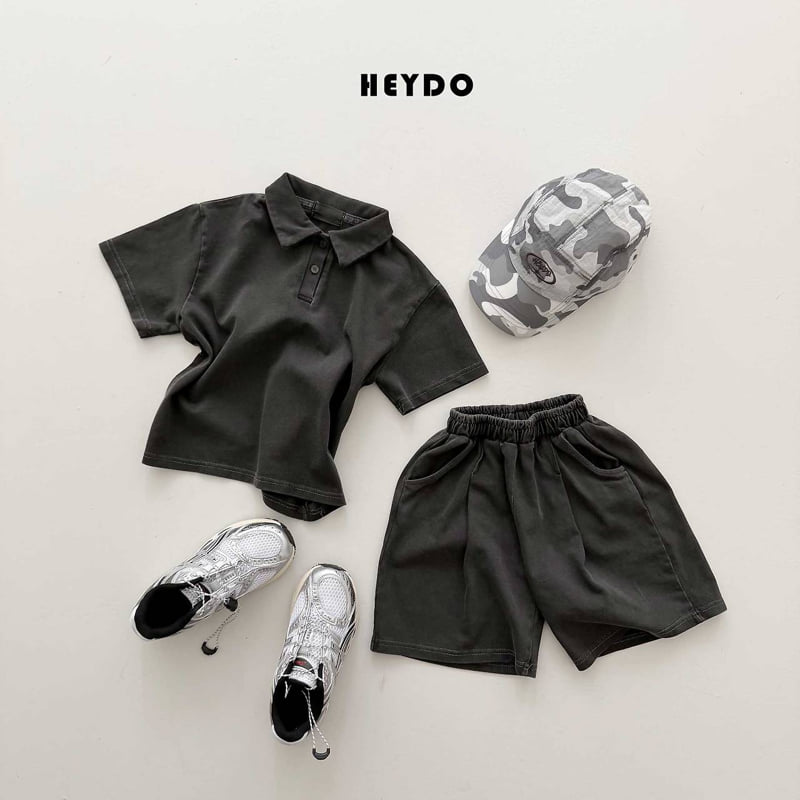 Heydo - Korean Children Fashion - #designkidswear - Pig Collar Tee - 8