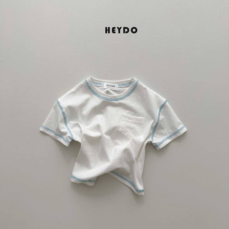 Heydo - Korean Children Fashion - #designkidswear - Med Pocket Tee - 6