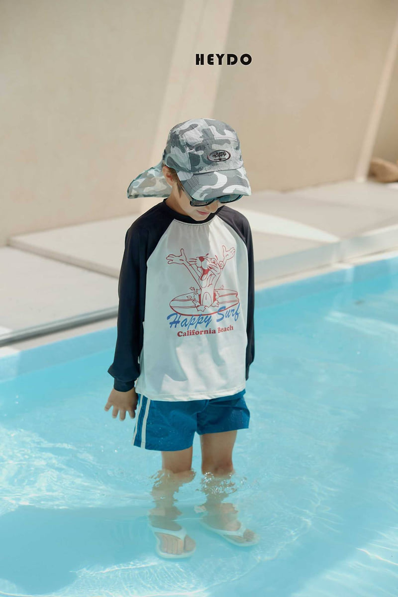 Heydo - Korean Children Fashion - #discoveringself - Tiger Rash Guard Tee - 10