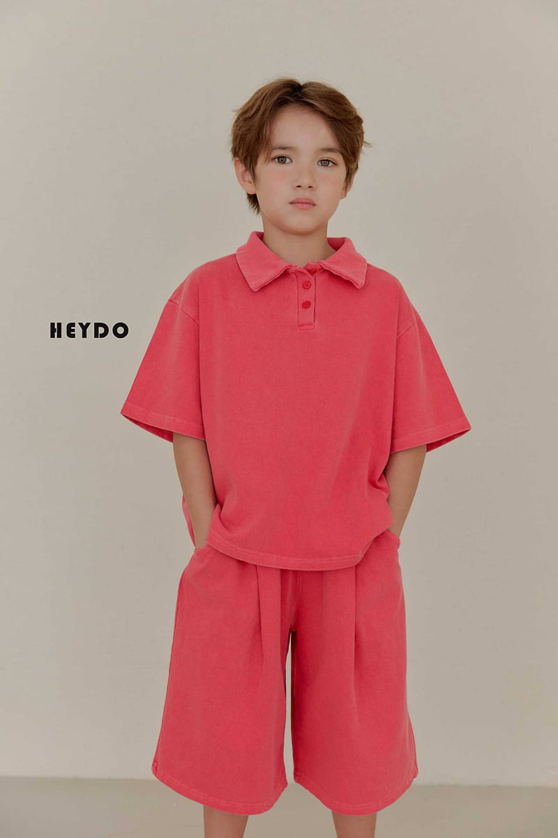 Heydo - Korean Children Fashion - #fashionkids - Pig Collar Tee - 10