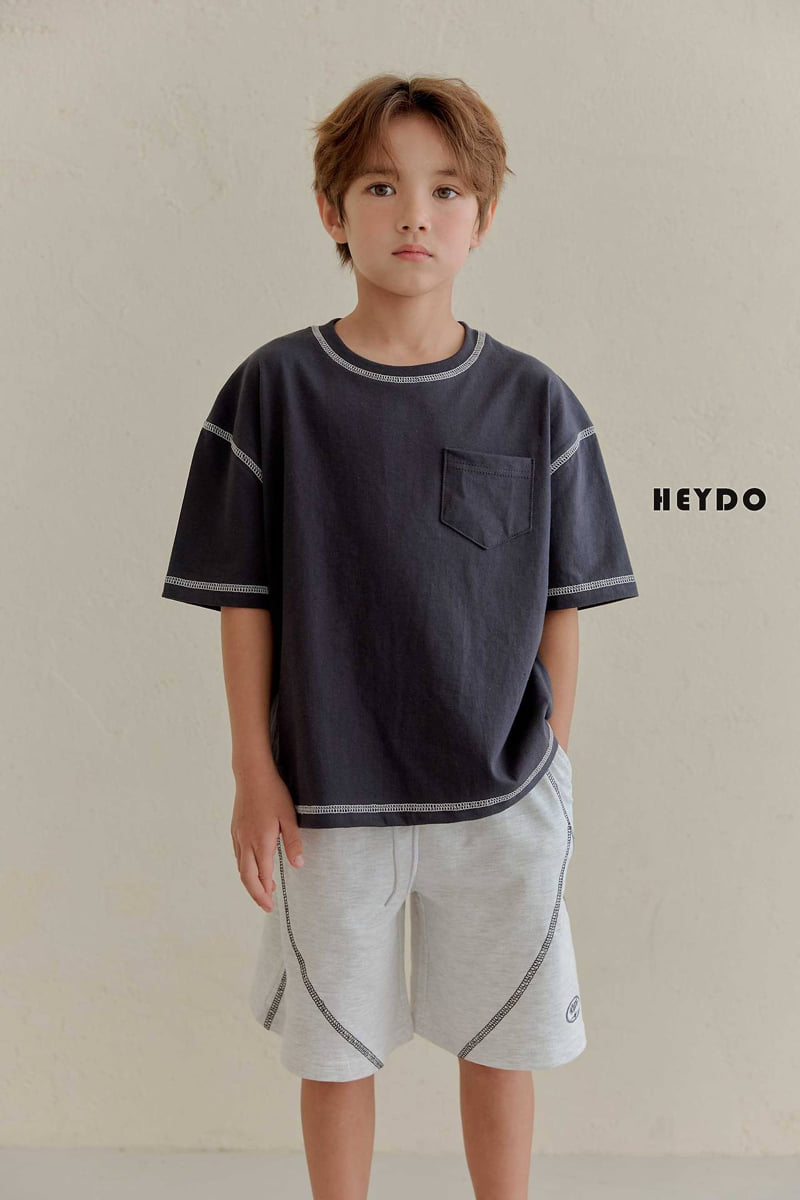 Heydo - Korean Children Fashion - #kidsstore - Med Pocket Tee - 10