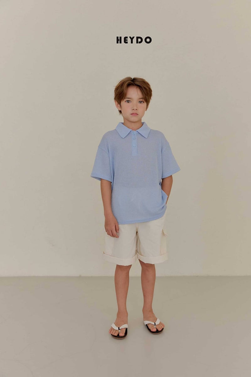 Heydo - Korean Children Fashion - #minifashionista - Knit Collar Tee - 9