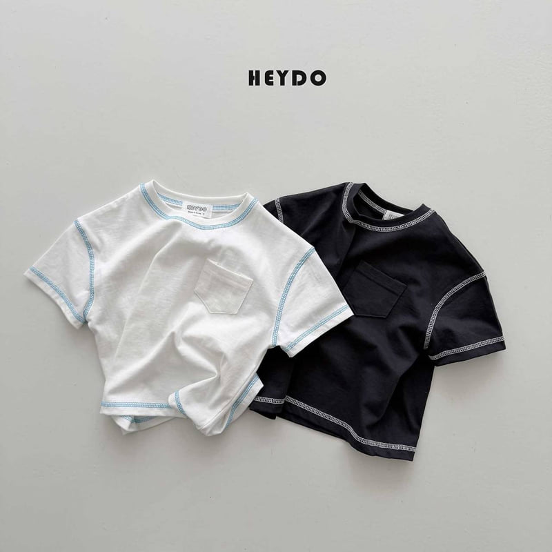Heydo - Korean Children Fashion - #todddlerfashion - Med Pocket Tee