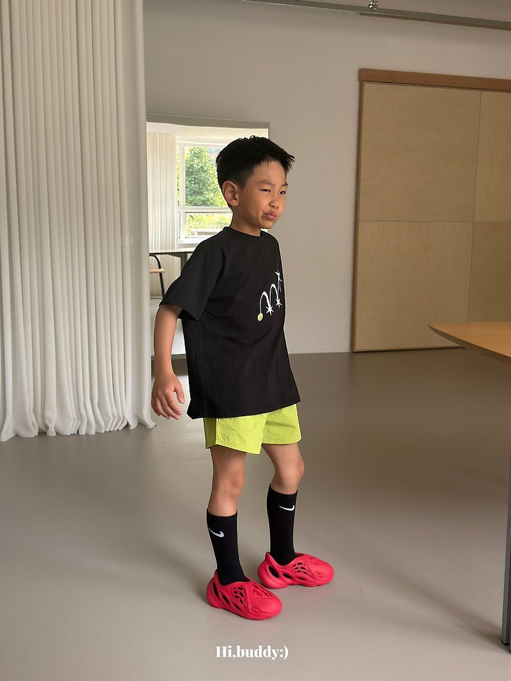 Hi buddy - Korean Children Fashion - #Kfashion4kids - Three Star Tee - 8