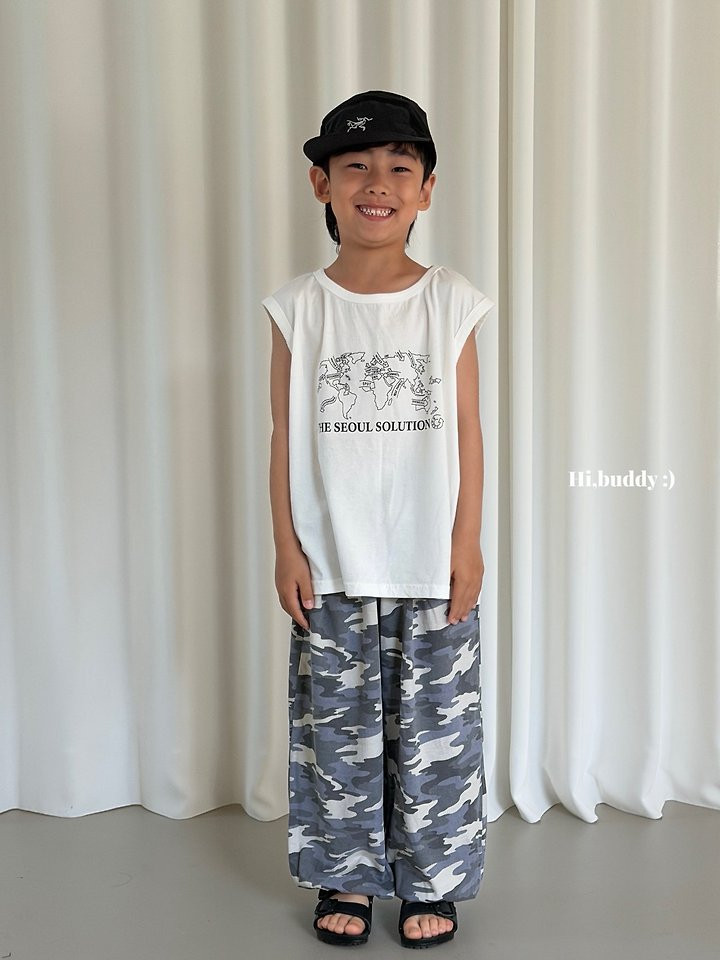 Hi buddy - Korean Children Fashion - #Kfashion4kids - Seoul Sleeveless Tee - 6