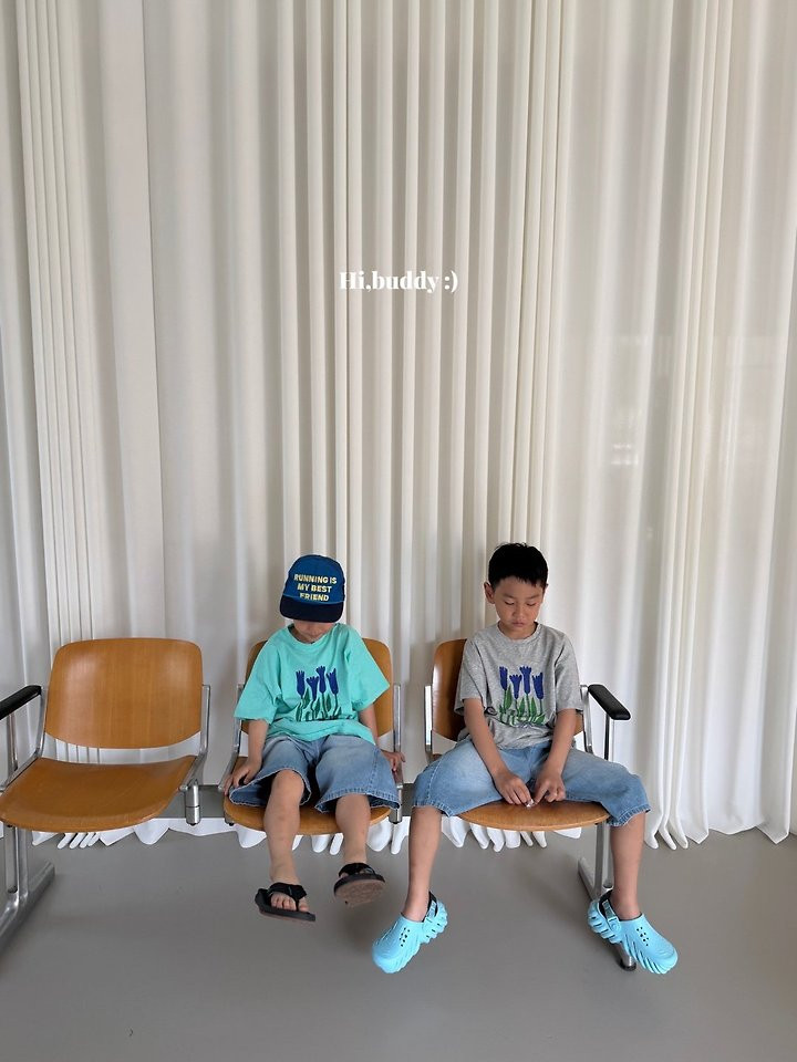 Hi buddy - Korean Children Fashion - #childofig - Buddy Flower Tee - 2