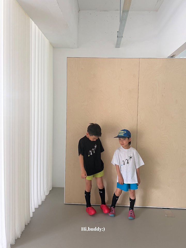 Hi buddy - Korean Children Fashion - #designkidswear - Three Star Tee - 2