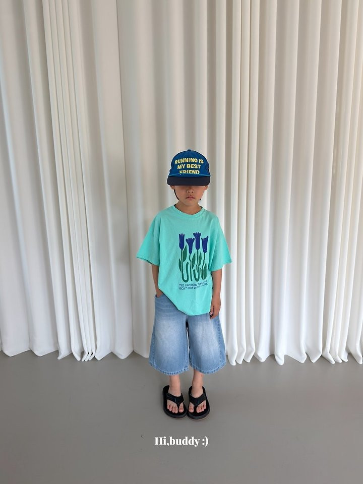 Hi buddy - Korean Children Fashion - #fashionkids - Buddy Flower Tee - 6