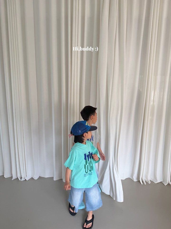 Hi buddy - Korean Children Fashion - #kidzfashiontrend - Buddy Flower Tee - 9