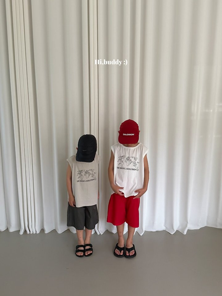 Hi buddy - Korean Children Fashion - #minifashionista - Seoul Sleeveless Tee - 9