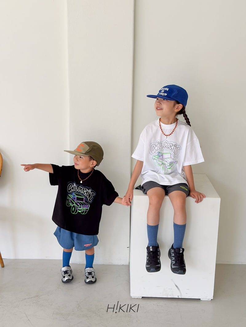Hikiki - Korean Children Fashion - #Kfashion4kids - Neon Truck Tee - 2