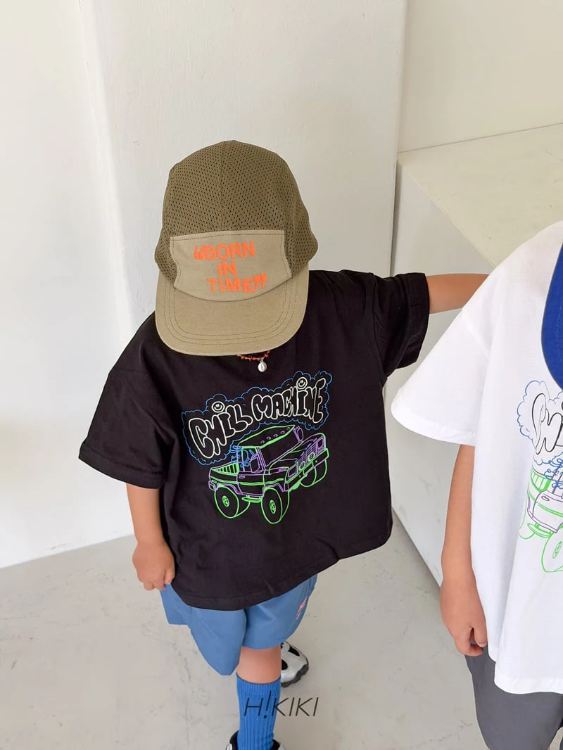 Hikiki - Korean Children Fashion - #childofig - Neon Truck Tee - 7