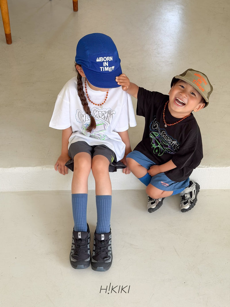 Hikiki - Korean Children Fashion - #designkidswear - Neon Truck Tee - 10