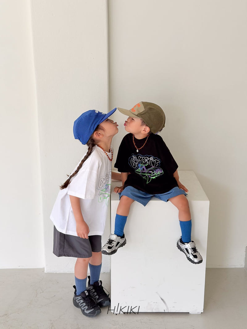 Hikiki - Korean Children Fashion - #discoveringself - Neon Truck Tee - 11